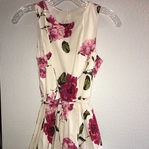 Rose Patterned Dress